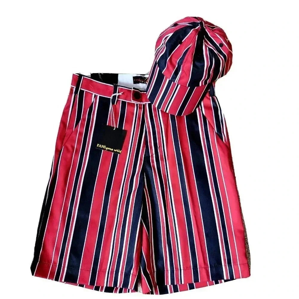 Fans Gone Wild Shorts 28 & Hat NWT Men's South Carolina Gamecocks 8 1/2" Inseam